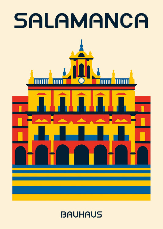Cuadro Salamanca Poster Bauhaus