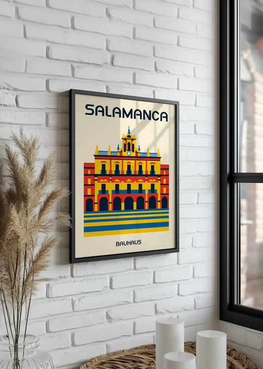 Cuadro Salamanca Poster Bauhaus