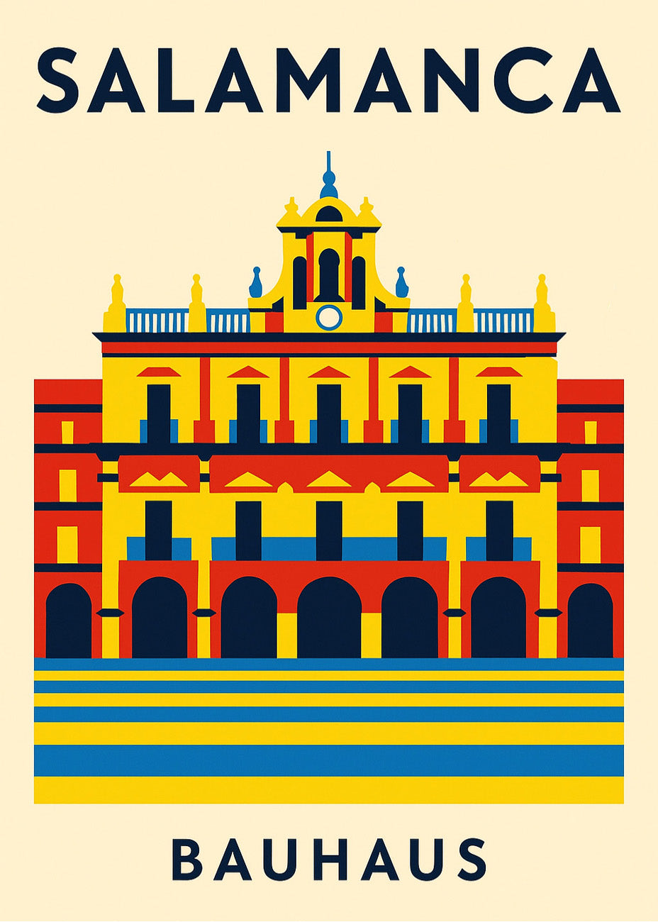 Cuadro Salamanca Poster Bauhaus