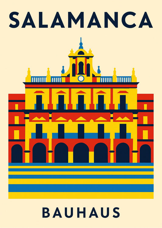 Cuadro Salamanca Poster Bauhaus