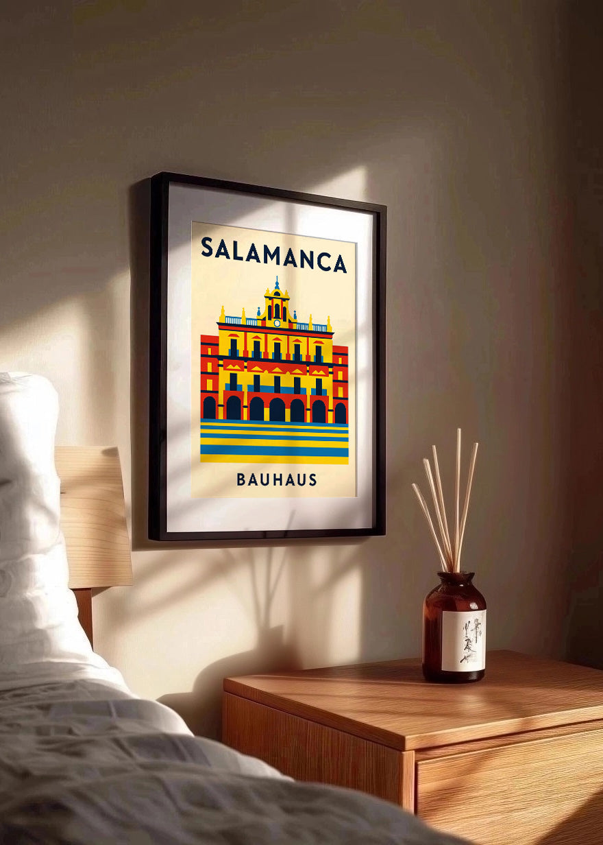 Cuadro Salamanca Poster Bauhaus