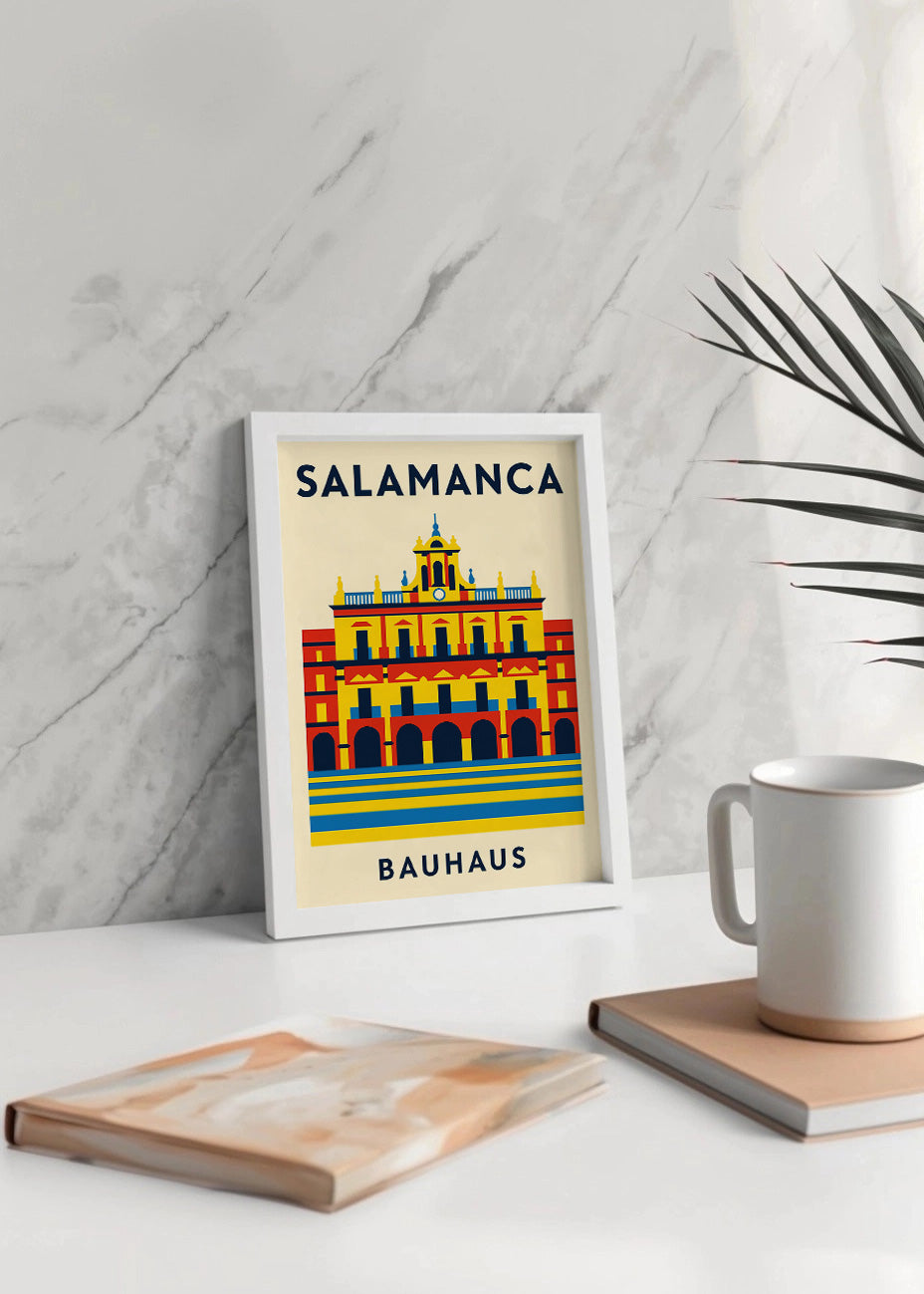 Cuadro Salamanca Poster Bauhaus