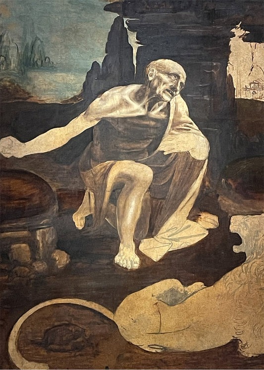 Cuadro ​San Jerónimo (Da Vinci)