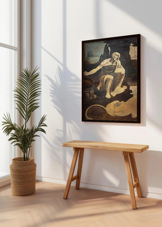 Cuadro ​San Jerónimo (Da Vinci)