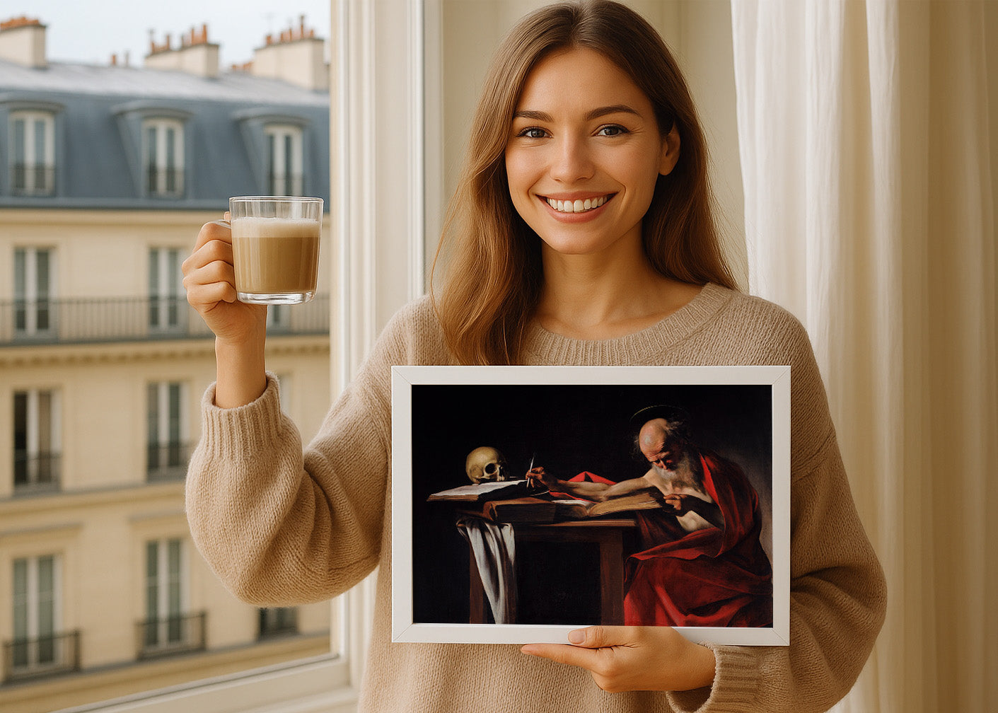 Cuadro ​San Jerónimo escribiendo (Caravaggio)