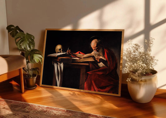 Cuadro ​San Jerónimo escribiendo (Caravaggio)