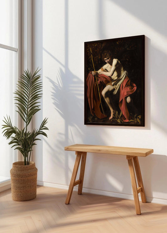 Cuadro ​San Juan Bautista en el desierto (Caravaggio)