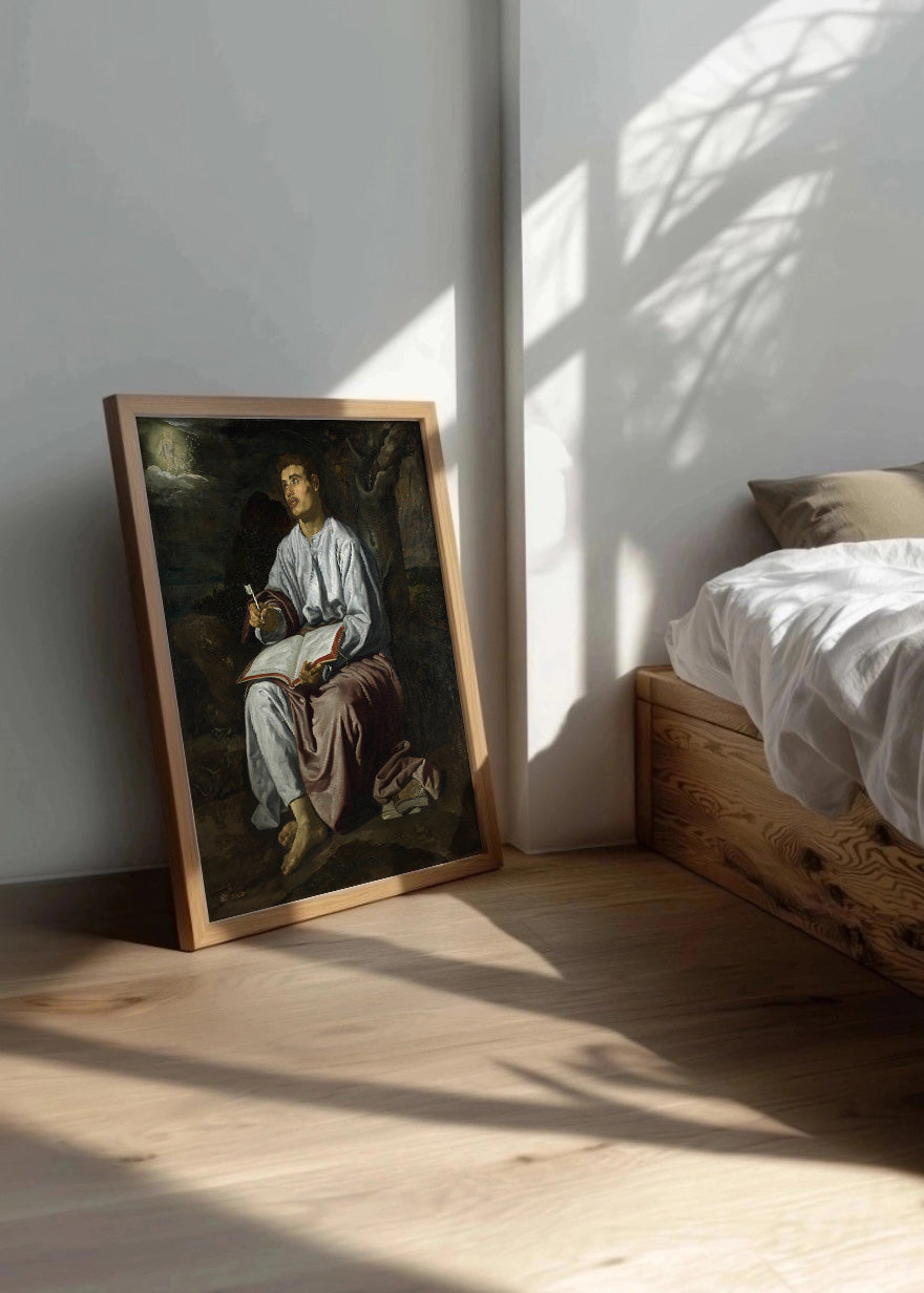 Cuadro ​San Juan Evangelista en Patmos (Diego Velázquez)