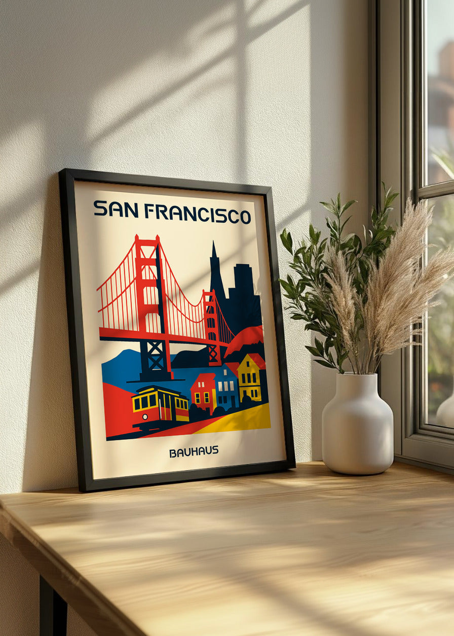 Cuadro San Francisco Poster Bauhaus