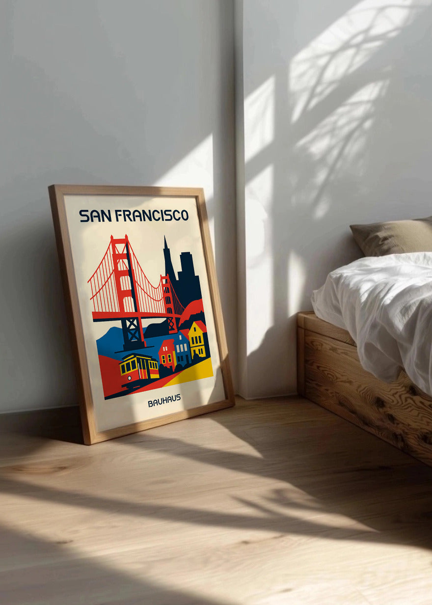 Cuadro San Francisco Poster Bauhaus