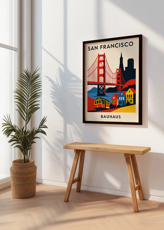 Cuadro San Francisco Poster Bauhaus