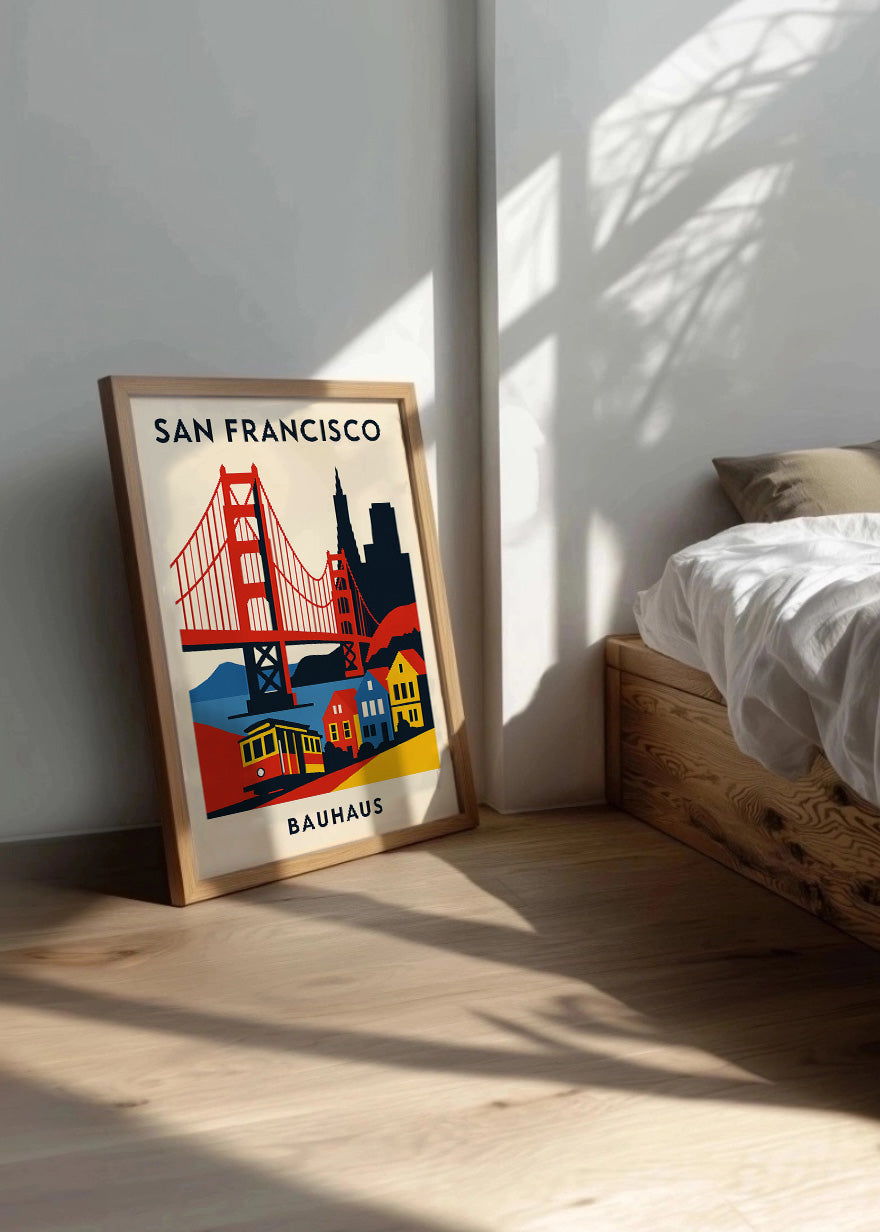 Cuadro San Francisco Poster Bauhaus