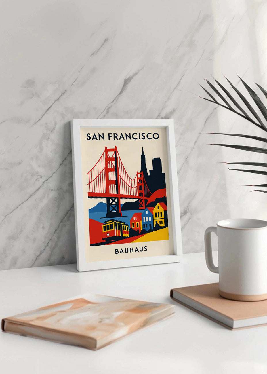 Cuadro San Francisco Poster Bauhaus