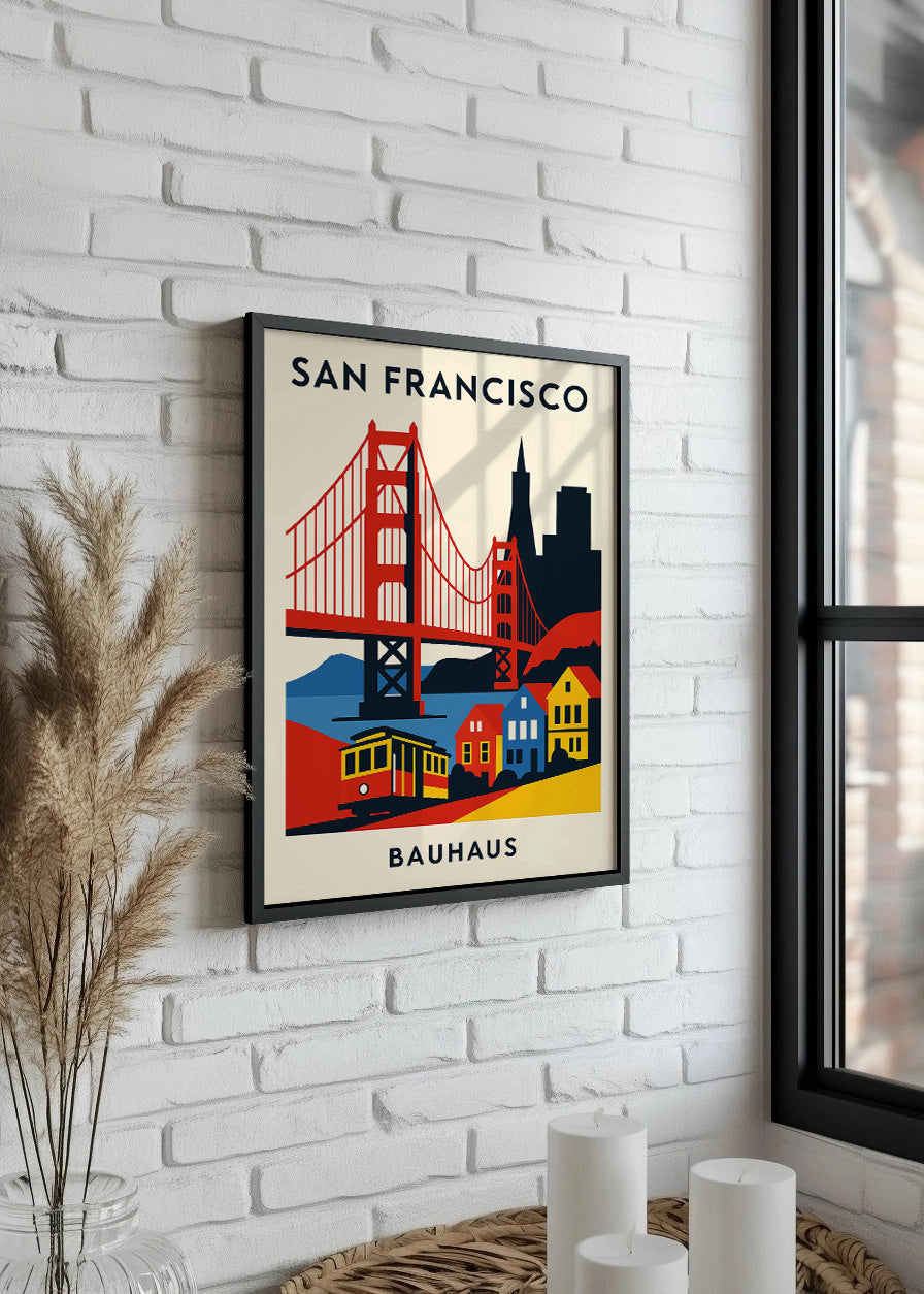 Cuadro San Francisco Poster Bauhaus