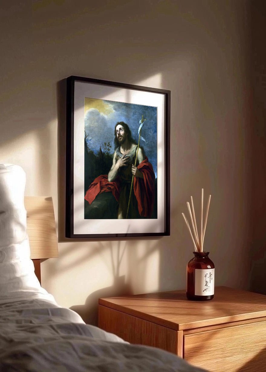 Cuadro San Juan Bautista en el Desierto (Murillo)
