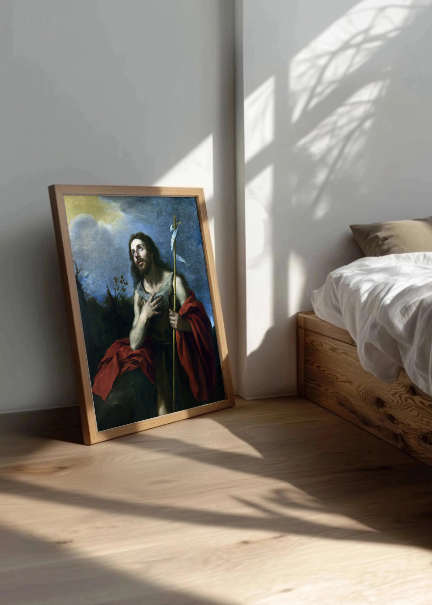 Cuadro San Juan Bautista en el Desierto (Murillo)