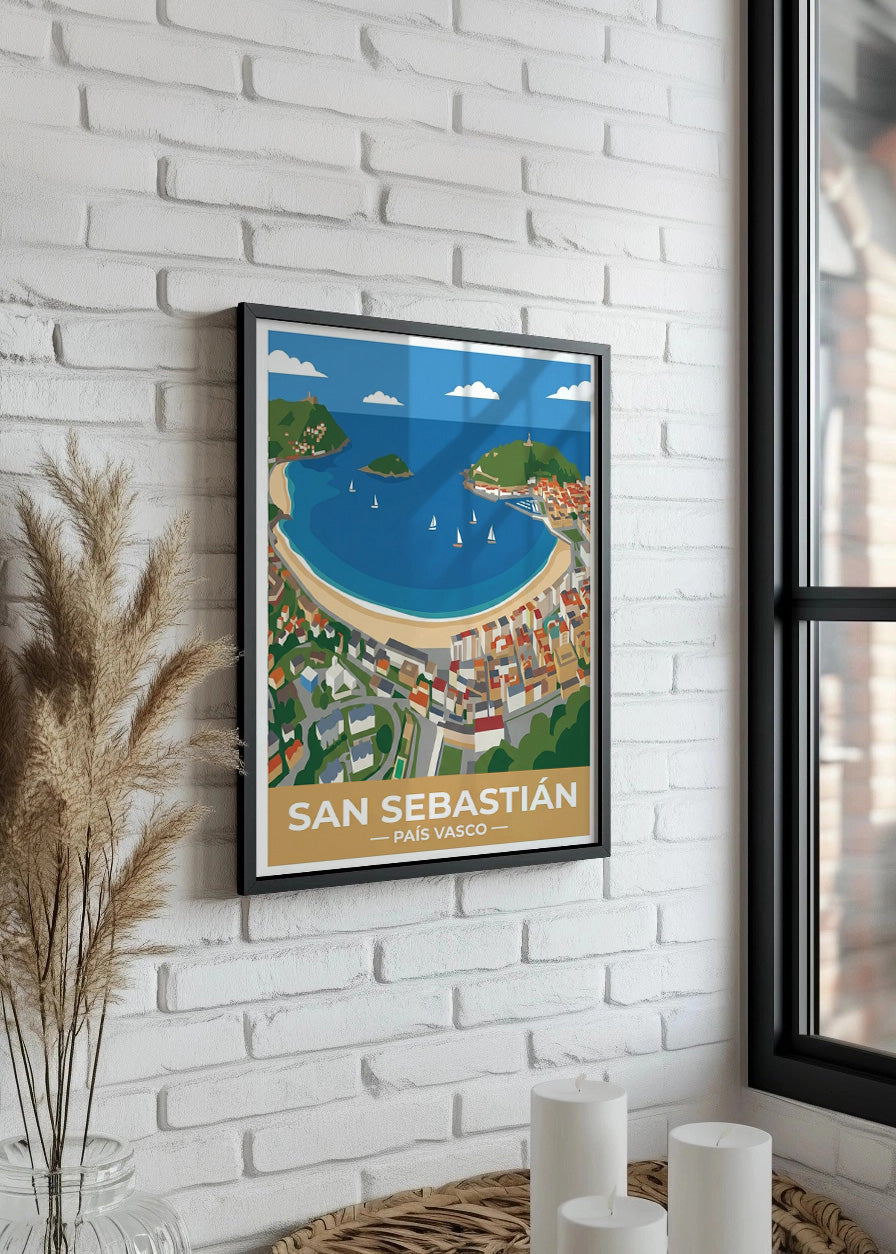 Cuadro San Sebastián Donostia - Flat