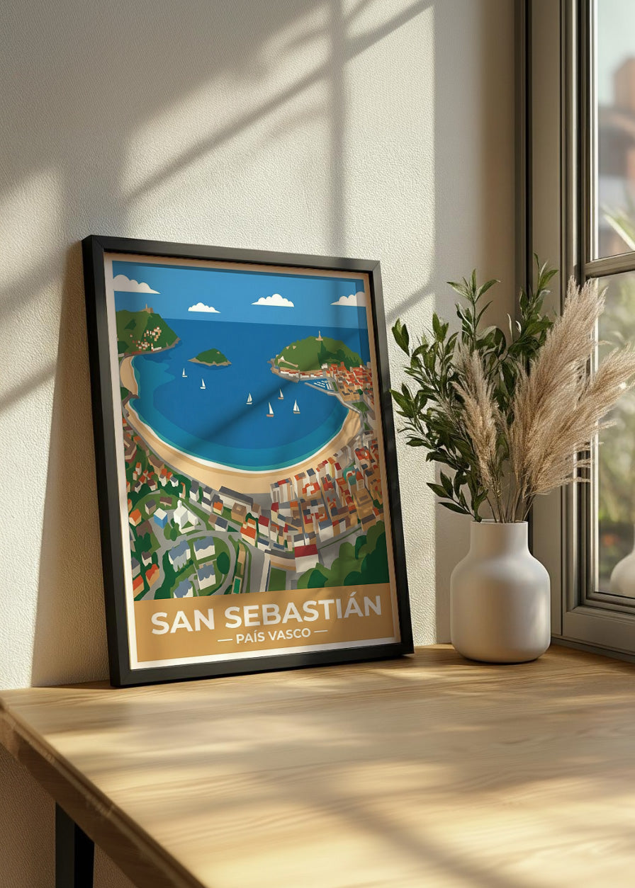 Cuadro San Sebastián Donostia - Flat