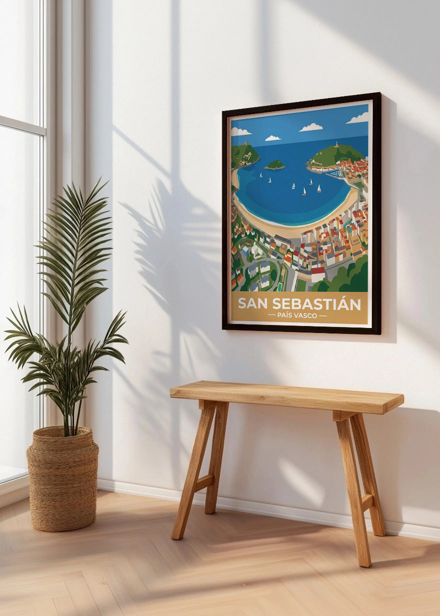 Cuadro San Sebastián Donostia - Flat