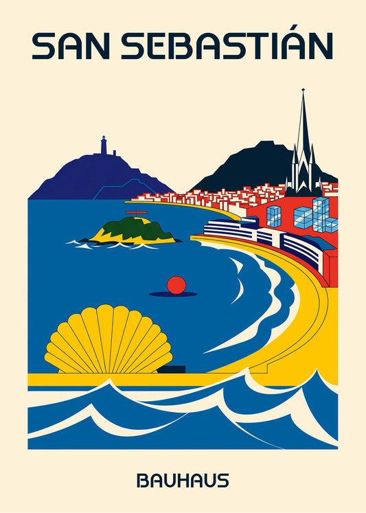 Cuadro San Sebastián Poster Bauhaus