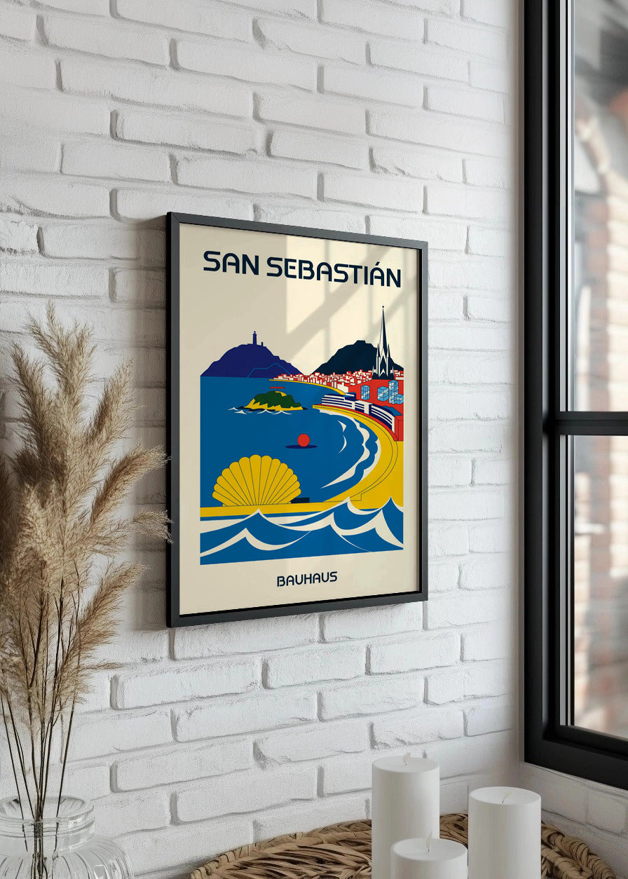 Cuadro San Sebastián Poster Bauhaus
