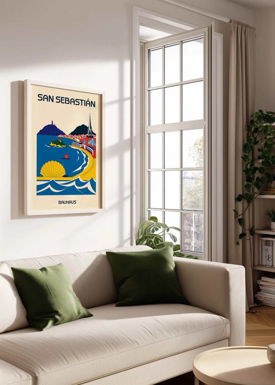 Cuadro San Sebastián Poster Bauhaus