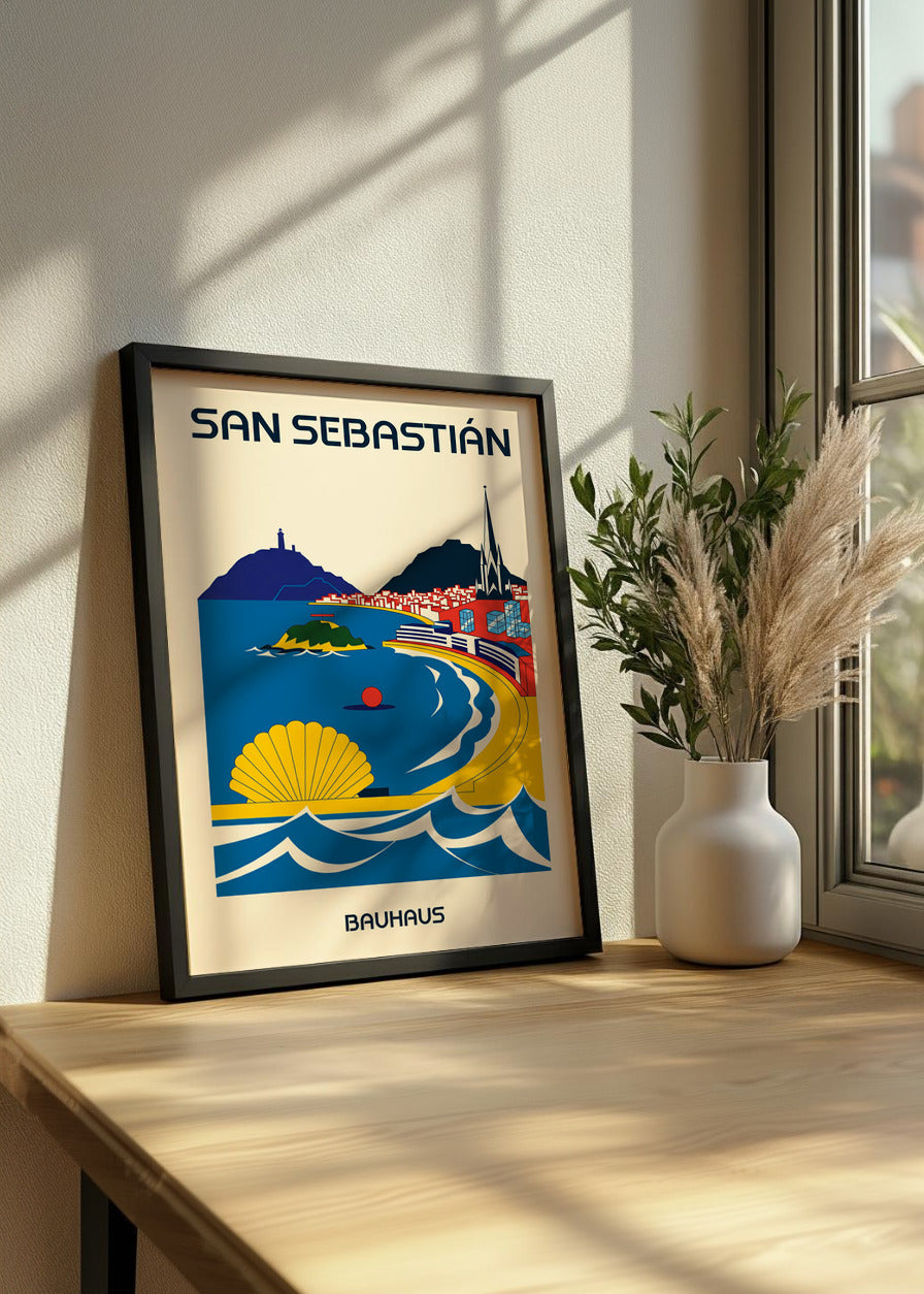 Cuadro San Sebastián Poster Bauhaus