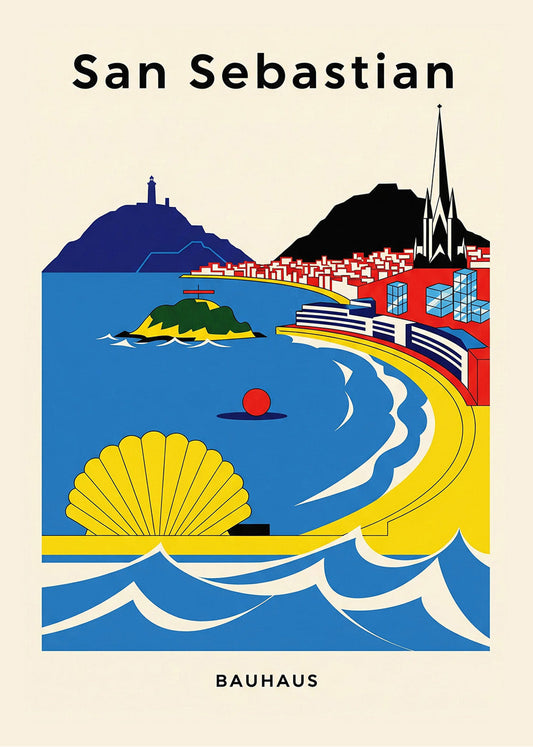 Cuadro San Sebastián Poster Bauhaus