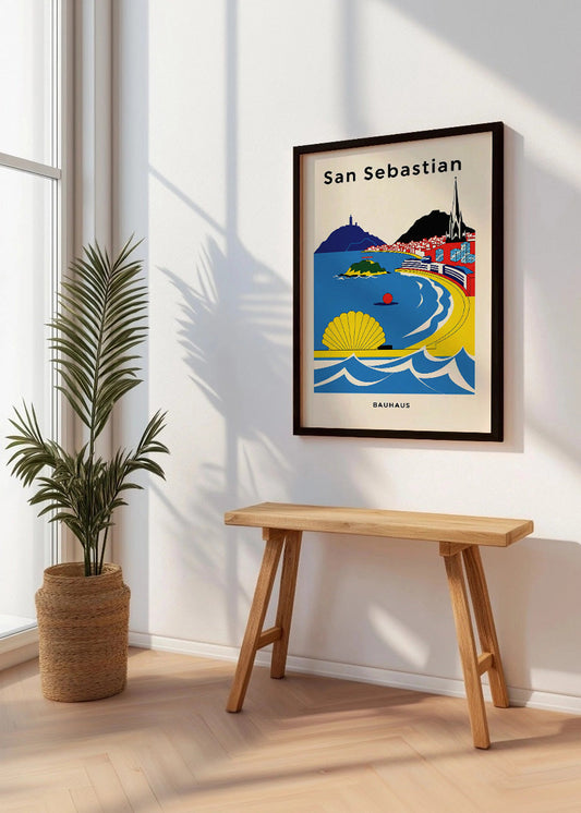 Cuadro San Sebastián Poster Bauhaus