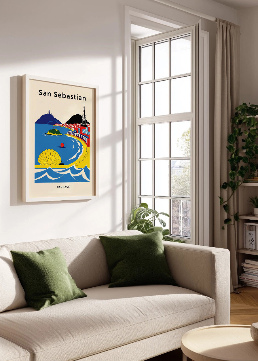 Cuadro San Sebastián Poster Bauhaus