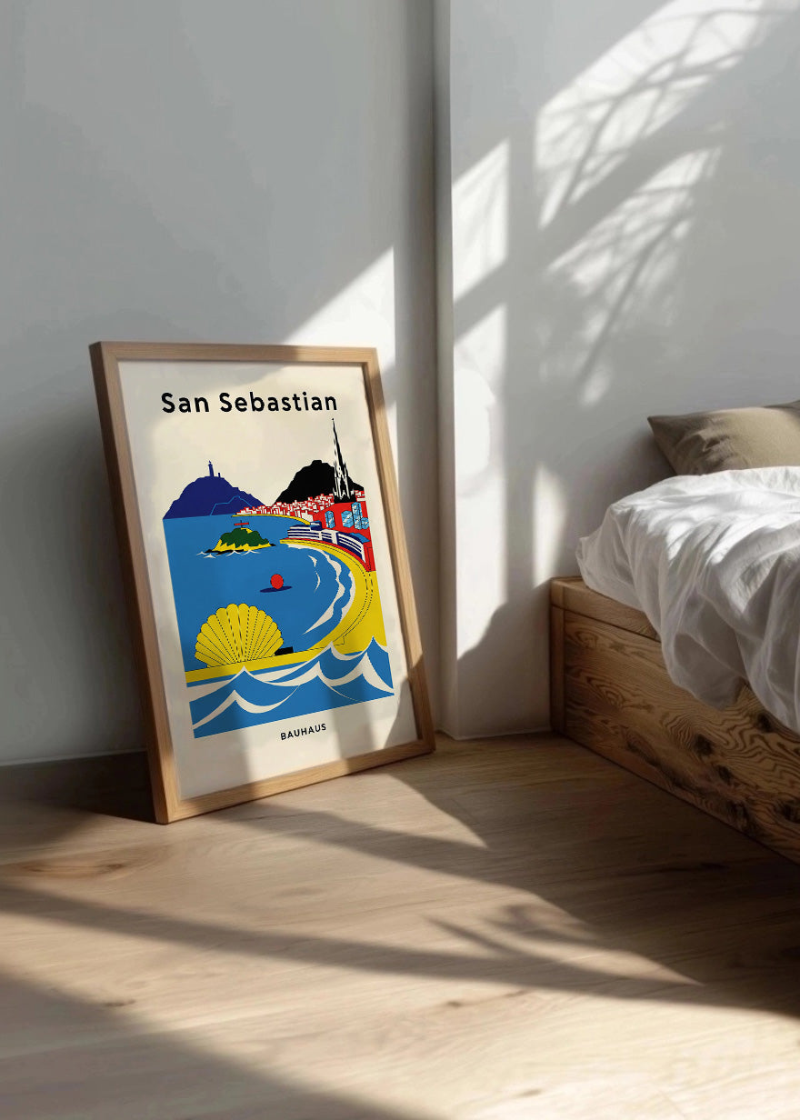 Cuadro San Sebastián Poster Bauhaus