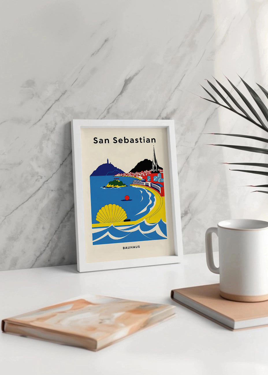 Cuadro San Sebastián Poster Bauhaus