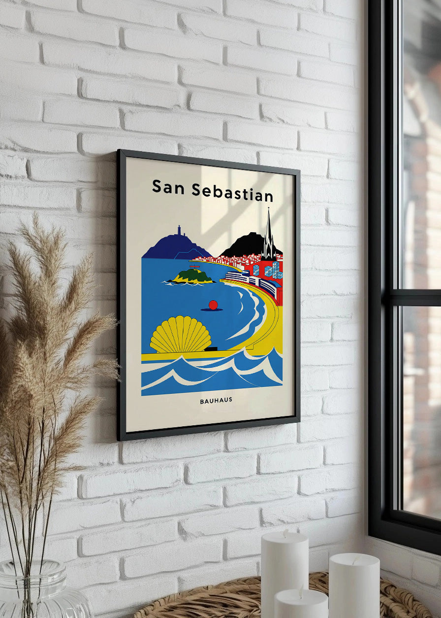 Cuadro San Sebastián Poster Bauhaus
