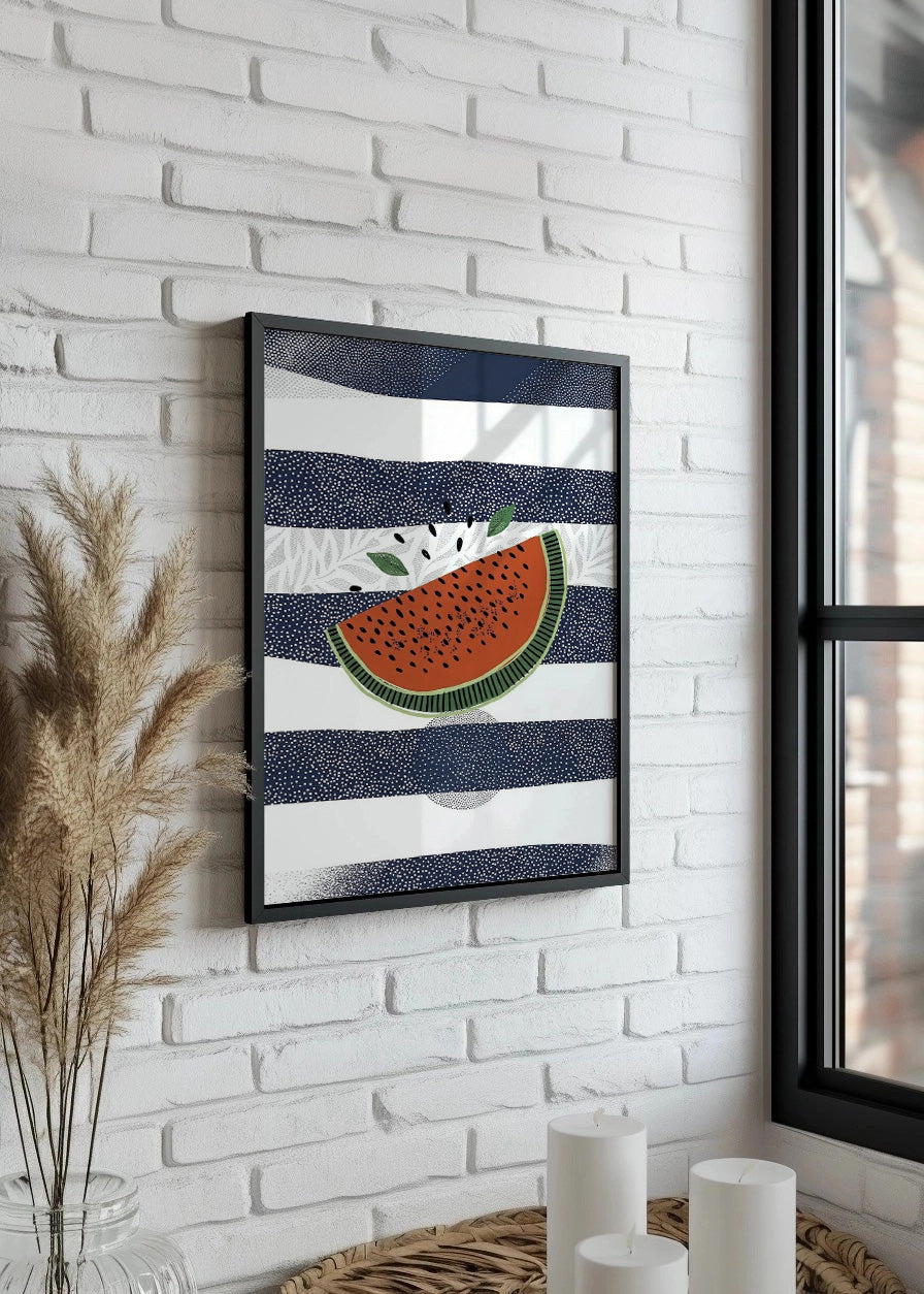 Cuadro Sandía de mantel