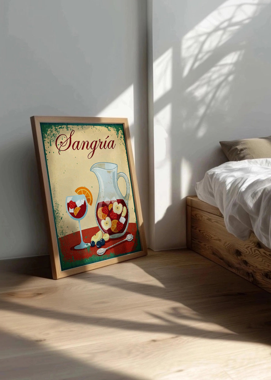 Cuadro Sangría en jarra