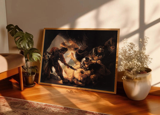 Cuadro ​Sansón cegado por los filisteos (Rembrandt)