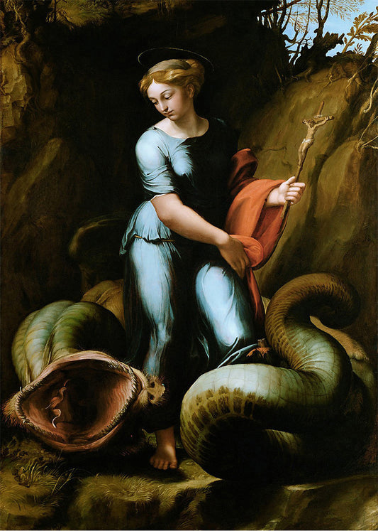 Cuadro ​Santa Margarita (Rafael Sanzio)