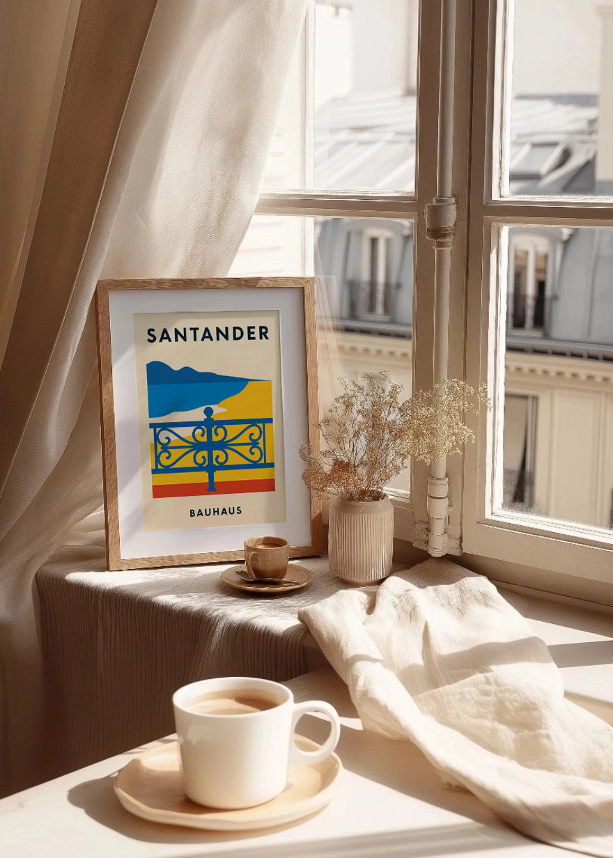 Cuadro Santander 2 Poster Bauhaus