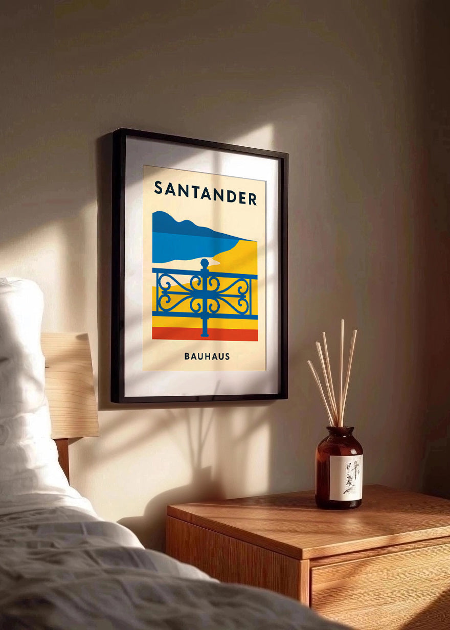 Cuadro Santander 2 Poster Bauhaus