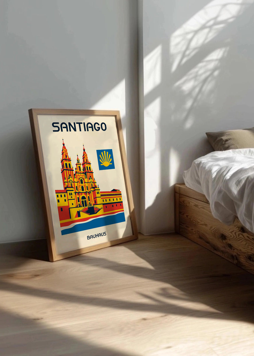 Cuadro Santiago Poster Bauhaus