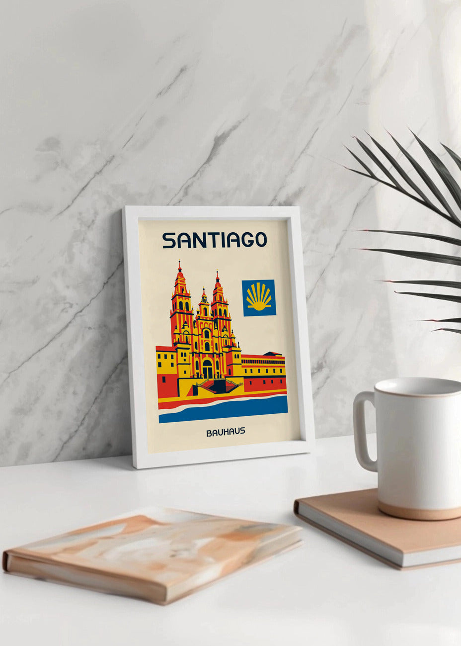 Cuadro Santiago Poster Bauhaus