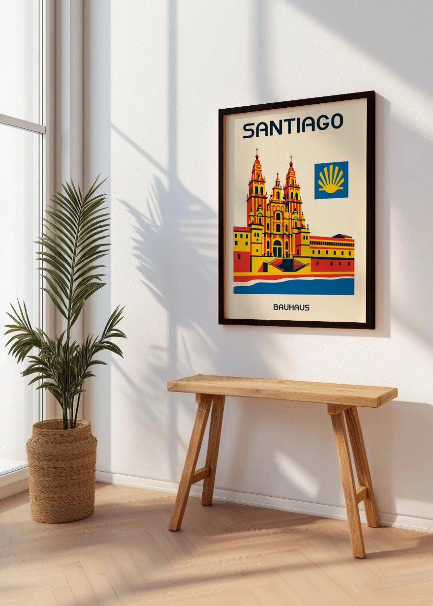 Cuadro Santiago Poster Bauhaus
