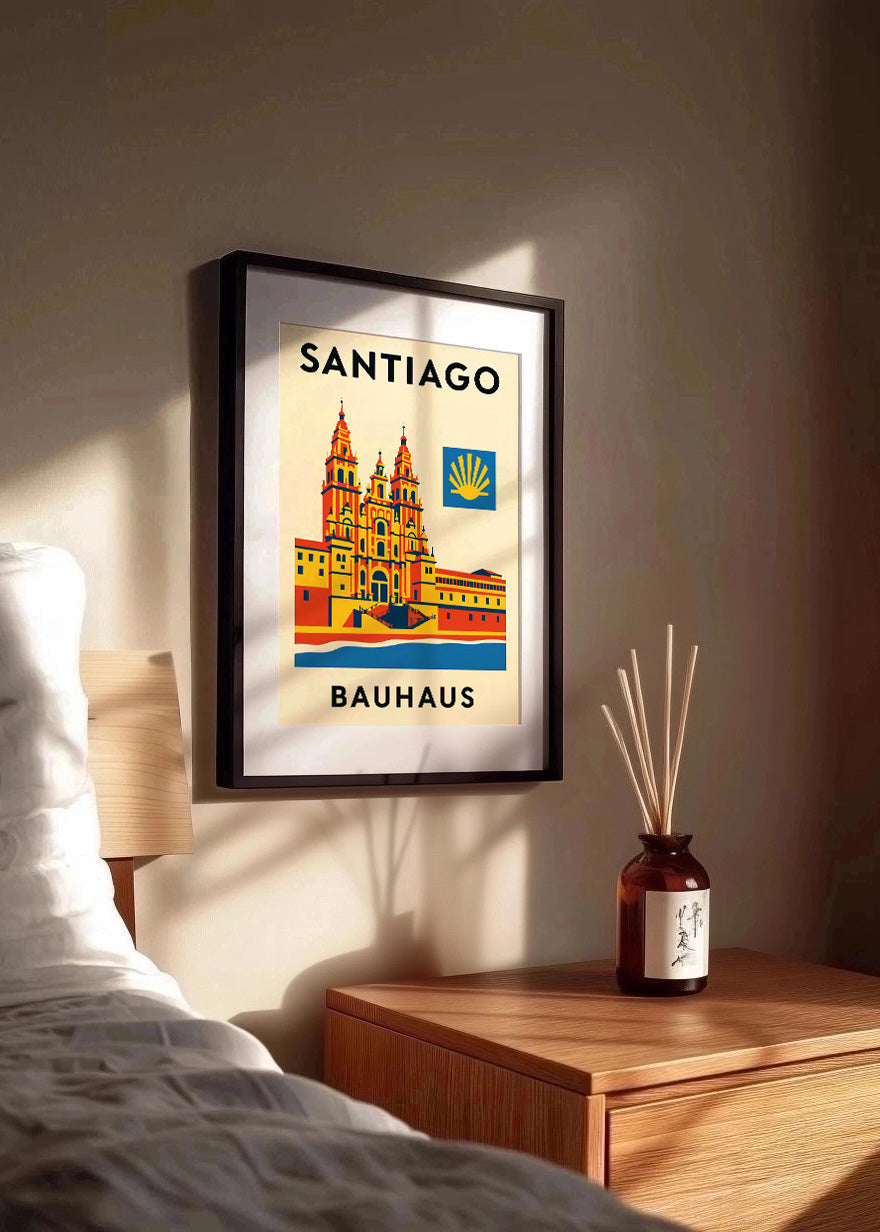 Cuadro Santiago Poster Bauhaus