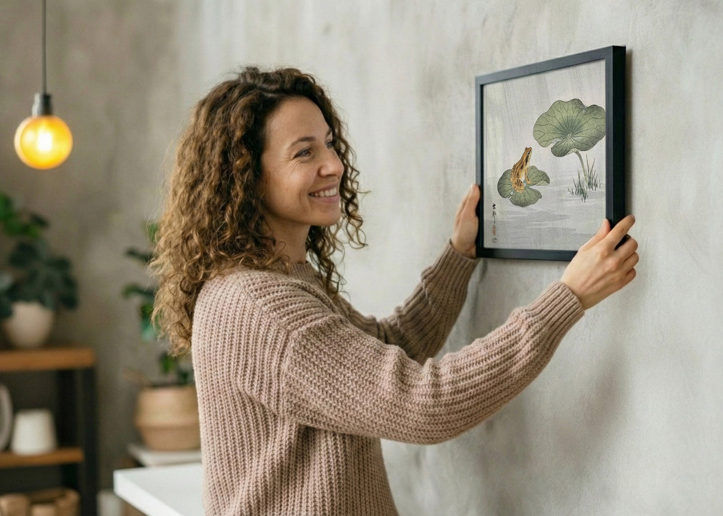 Cuadro Sapo de pantano