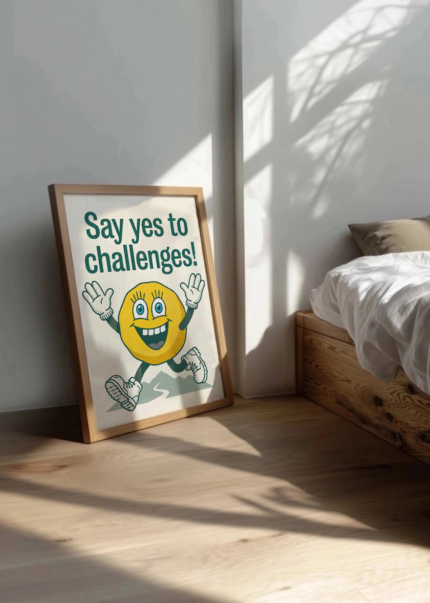 Cuadro Say yes to challenges