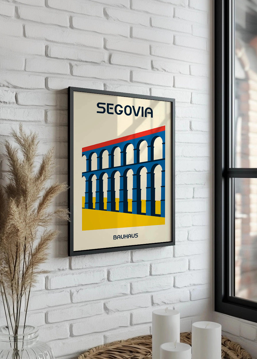 Cuadro Segovia Poster Bauhaus