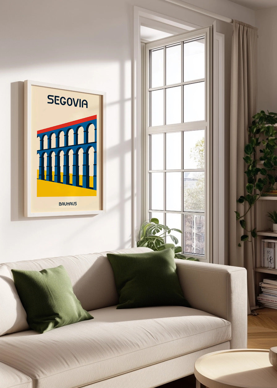 Cuadro Segovia Poster Bauhaus