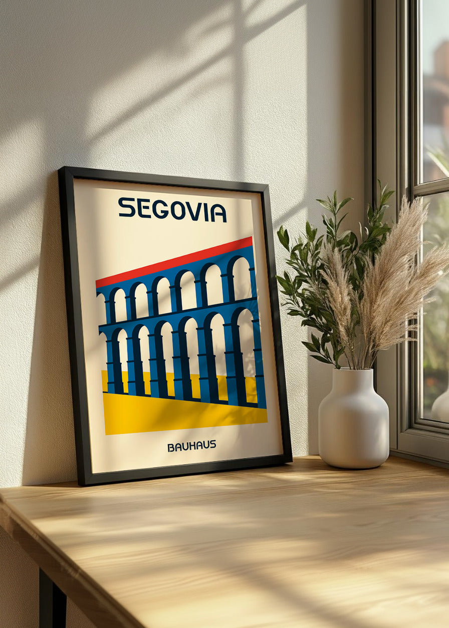 Cuadro Segovia Poster Bauhaus