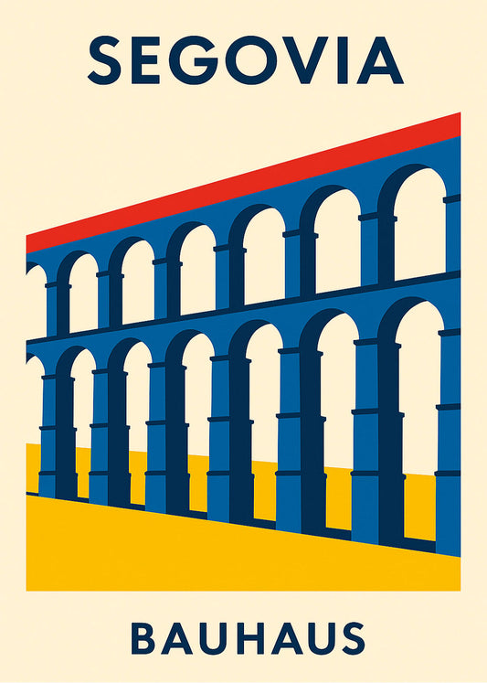 Cuadro Segovia Poster Bauhaus