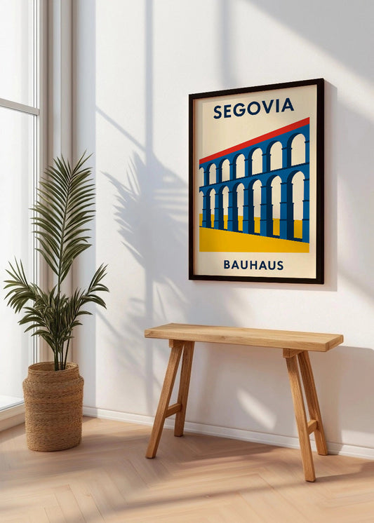 Cuadro Segovia Poster Bauhaus